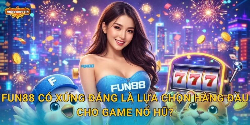 Trải Nghiệm Nhà Cái Nổ Hũ Fun88 Qua Lăng Kính Nhacaiuytin 1 Fun88 có xứng đáng là lựa chọn hàng đầu cho game nổ hũ?